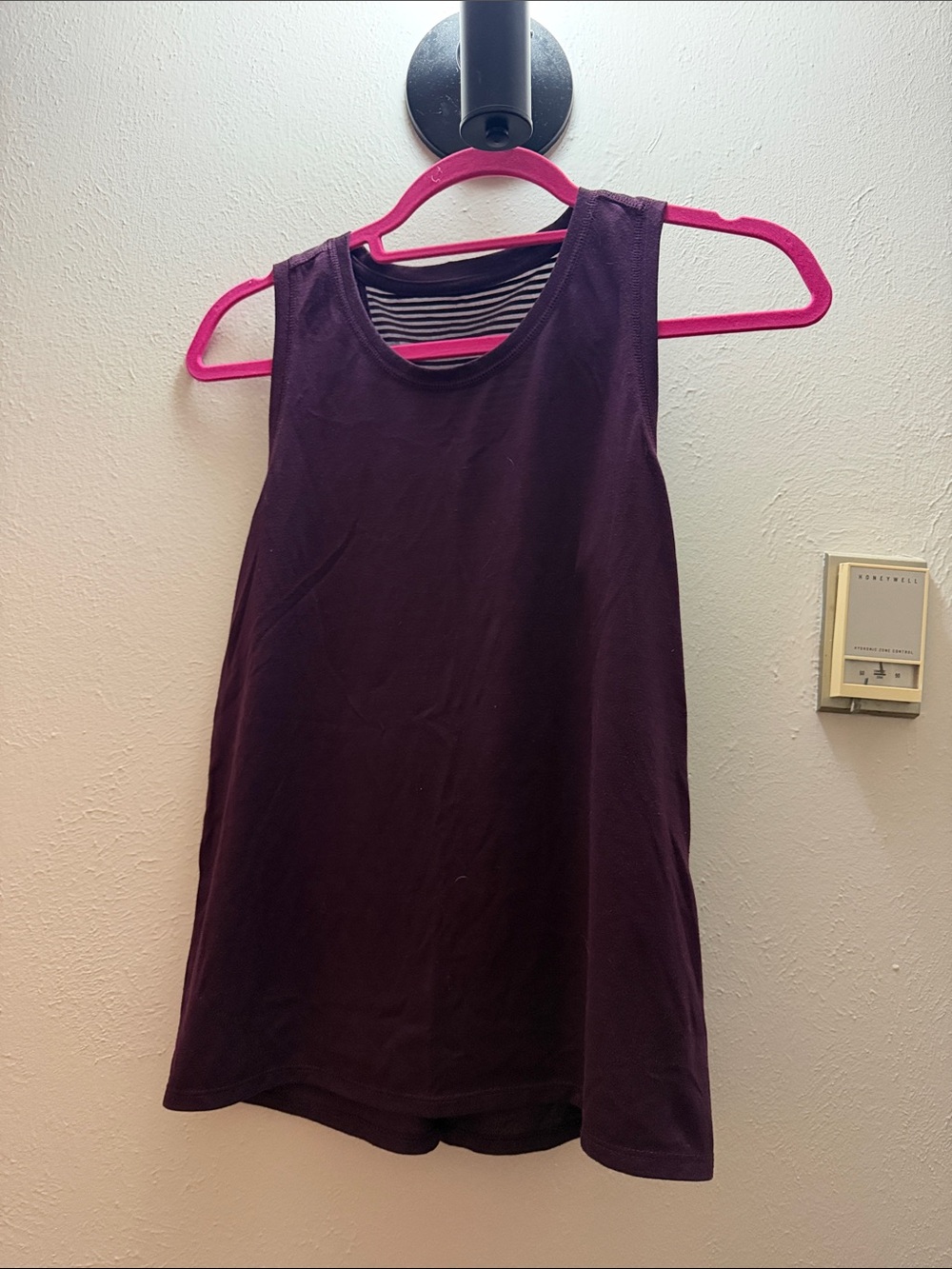 Sleeveless Dark Plum Tank Top